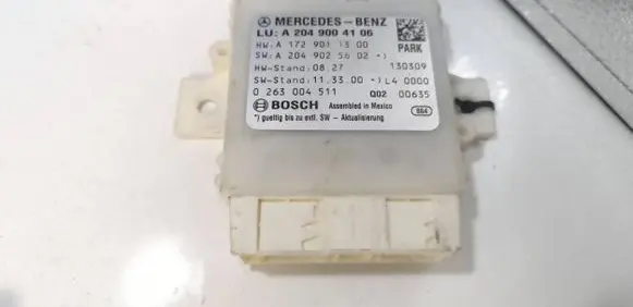 Mercedes-Benz C W204 Parking PDC control unit/module A2049004106 A1729011300 A2049025602