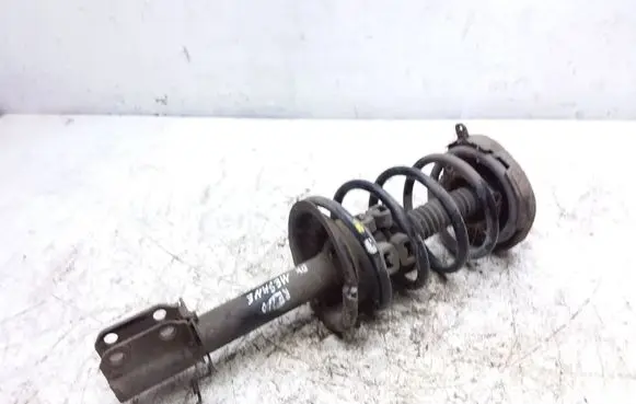 Front shock absorber with coil spring