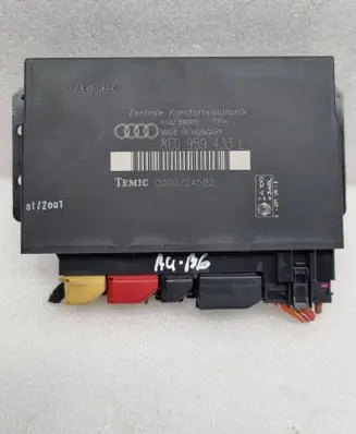 Audi A4 S4 B6 8E 8H Comfort/convenience module 8E0959433L