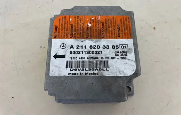 Mercedes-Benz E W211 Airbag control unit/module A2118203385 500211300021