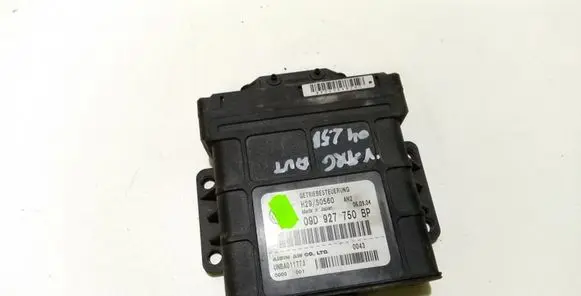 Volkswagen Touareg I Gearbox control unit/module 09D927750BP