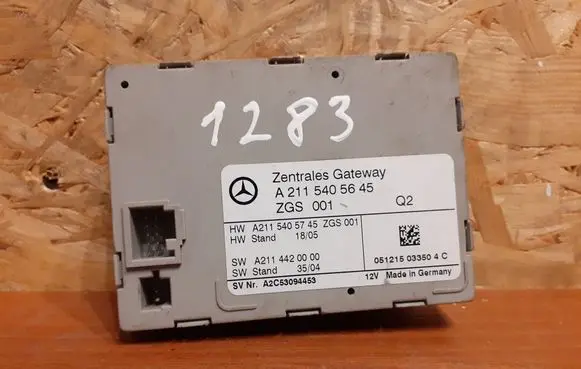 Mercedes-Benz E W211 Gateway control module A2115405645 1283