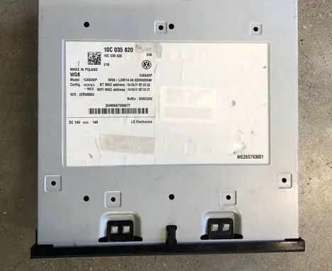 Volkswagen ID.7 MMI control unit 10C035820
