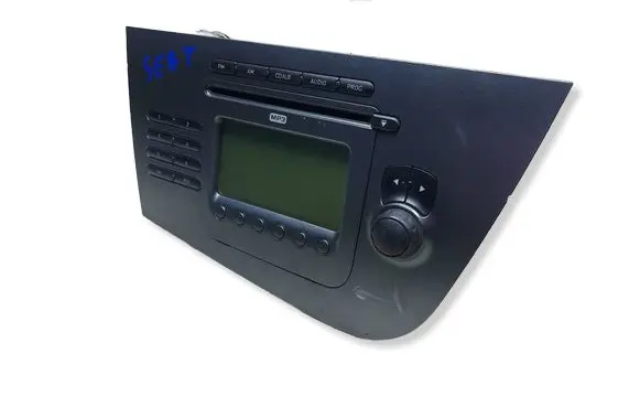 Seat Leon (1P) Radio/CD/DVD/GPS head unit 1P1035186BKASACJ 1P1035186B