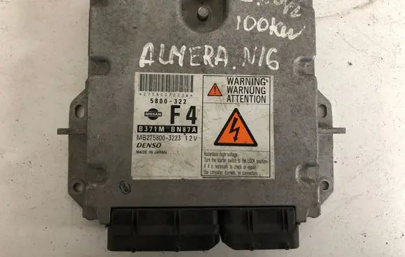 Nissan Almera N16 Engine control unit/module 5800322M B371MBN87A