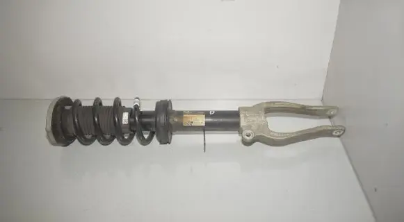 Front shock absorber with coil spring