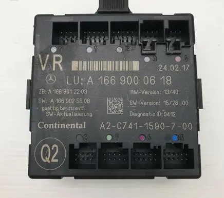 Mercedes-Benz GLS X166 Door control unit/module A1669000618