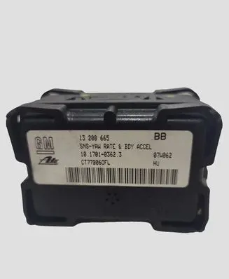 Opel Zafira B ESP acceleration yaw rate sensor 13208665 10170103623