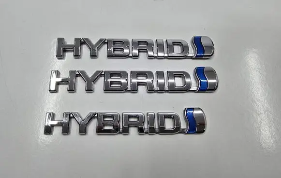 Toyota Auris E210 Manufacturer badge logo/emblem TOYOTAHYBRID