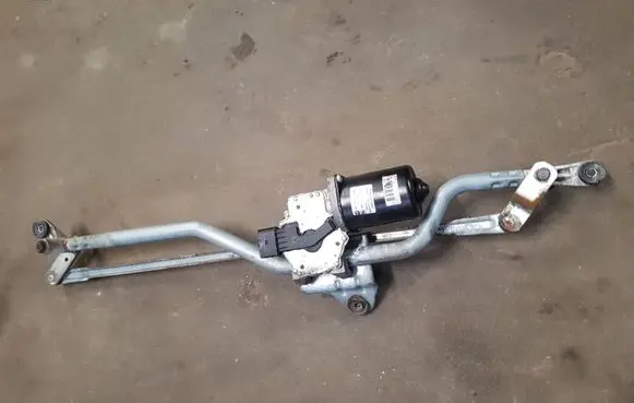 Volkswagen Transporter - Caravelle T5 Front wiper linkage and motor 7E1955113 443122351017 080117BA