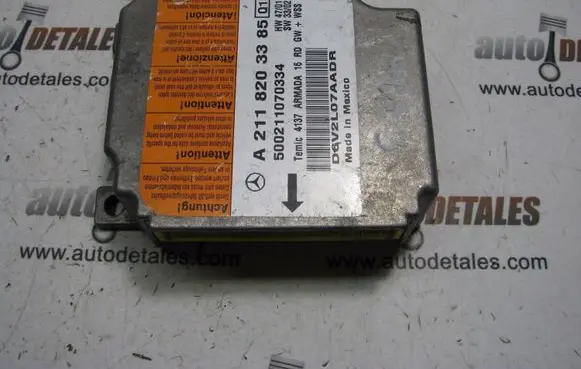 Mercedes-Benz E W211 Airbag control unit/module A2118203385