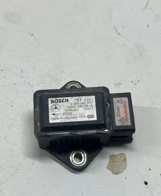 Mercedes-Benz E W211 ESP acceleration yaw rate sensor A0035420318 0265005267 A003542