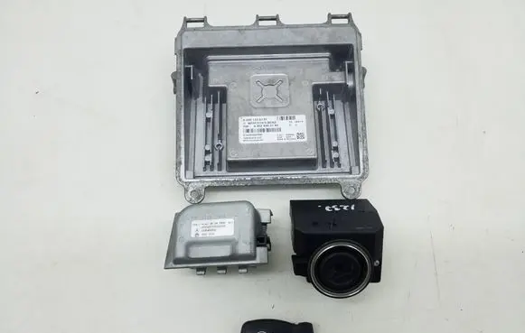 Engine ECU kit and lock set