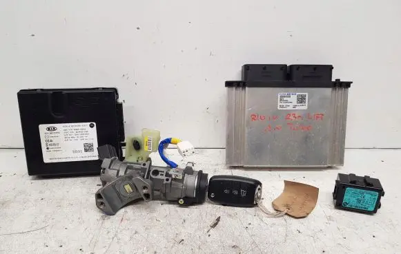 Engine ECU kit and lock set