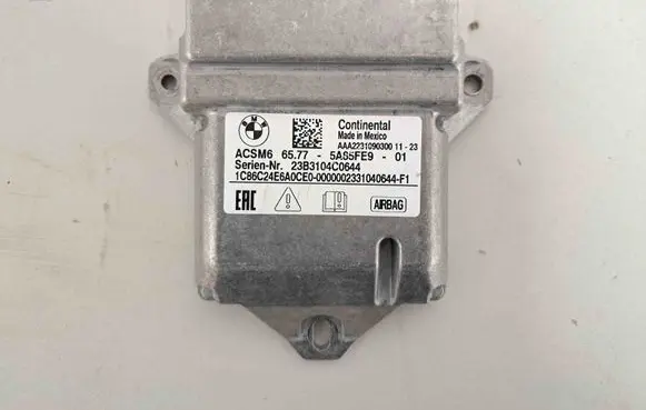 BMW X6 G06 Airbag control unit/module 5A85FE9 5B314A0