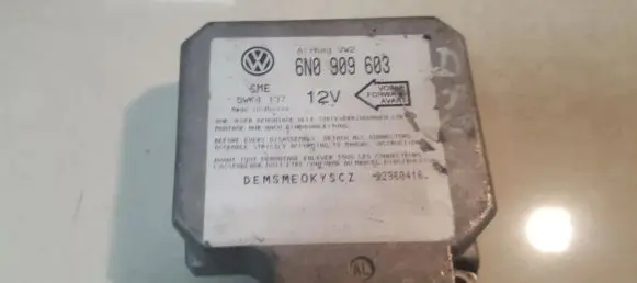 Volkswagen Sharan Airbag control unit/module 6N0909603 5WK4137