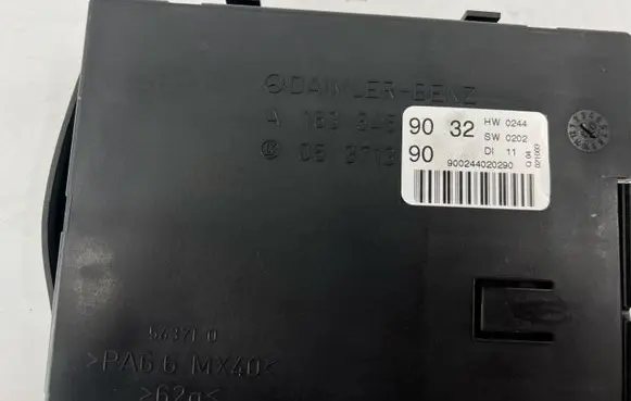 Mercedes-Benz ML W163 Comfort/convenience module A1635459032 A163545903290 A1635450533