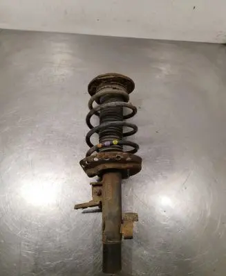 Front shock absorber with coil spring