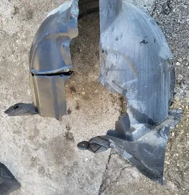 Mercedes-Benz B W246 W242 Rear arch fender liner splash guards