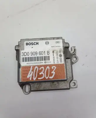 Volkswagen Touareg I Airbag control unit/module 3D0909601B