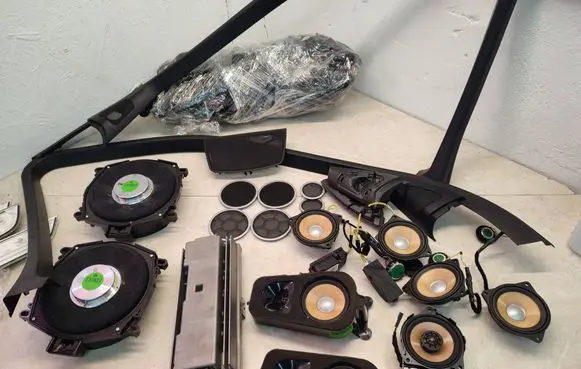 BMW X5 E70 Audio system kit 65127844938 65127845166 65127846911