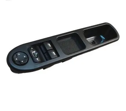 Peugeot 207 Electric window control switch 9654859677 6554QA