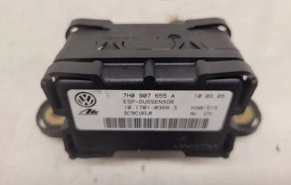 Audi A3 S3 A3 Sportback 8P ESP acceleration yaw rate sensor 7H0907655A DC78C103JR 10170103663