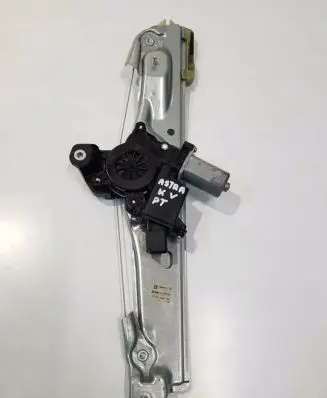 Opel Astra K Rear window lifting mechanism without motor