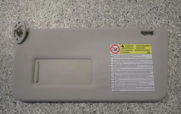 Suzuki SX4 Sun visor 84802-79J52-6GS