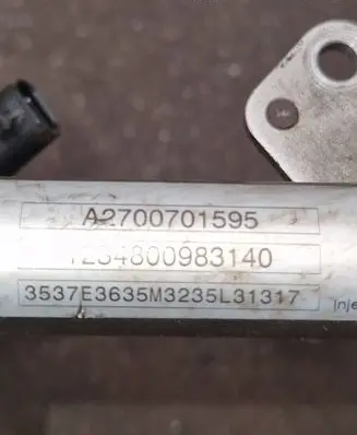 Mercedes-Benz CLA C117 X117 W117 Fuel main line pipe A2700701595