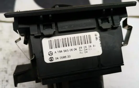 Mercedes-Benz ML W164 Light switch A1645450604 1645450604