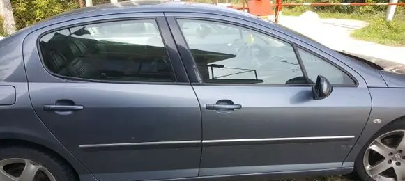 Peugeot 407 Rear door window glass TRIPLEX LAMINATED AS2