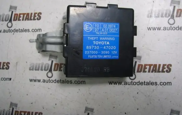 Toyota Prius (XW20) Alarm control unit/module 8973047020