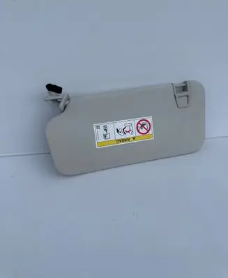 Sun visor clip/hook/bracket