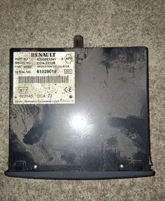 Renault Scenic II - Grand scenic II Navigation unit CD/DVD player CCA2210R 61029018 8200593241