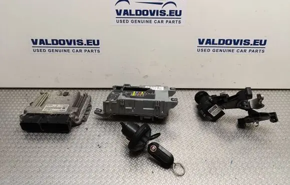 Fiat Doblo Engine ECU kit and lock set 51899605 494280SAM 0281017007