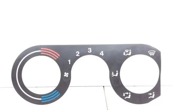 Opel Astra F Climate control/heater control trim 6882F1B