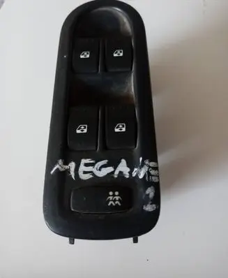 Renault Megane II Electric window control switch 156018070