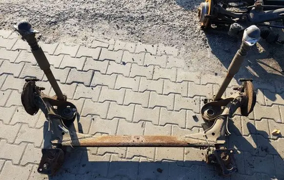 Rear axle beam