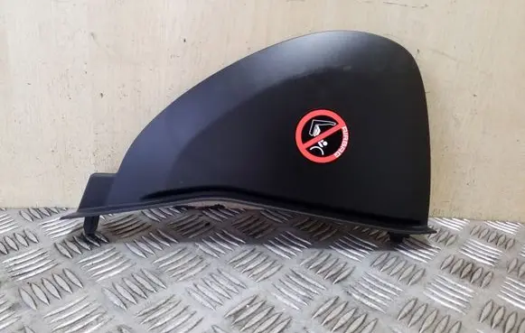Dashboard side end trim