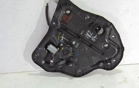 Mazda 2 Rear door window regulator with motor GJ6A5958XC
