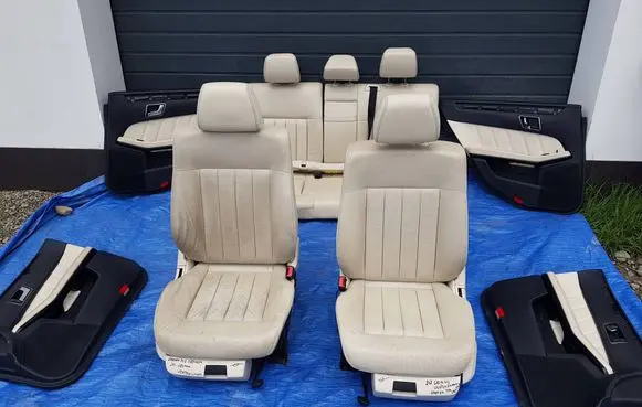 Mercedes-Benz E W212 Seat and door cards trim set FTELR212WENT