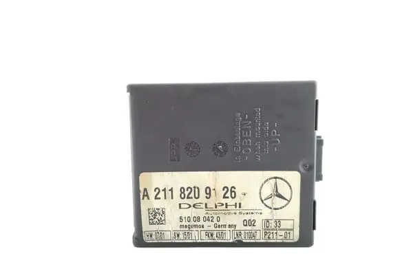 Mercedes-Benz E W211 Alarm control unit/module A2118209126 510080420