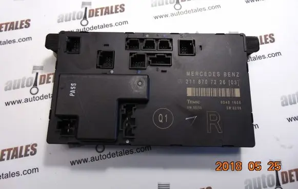 Mercedes-Benz E W211 Door control unit/module A2118707226