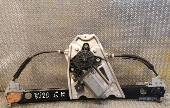 Mercedes-Benz S W220 Rear door window regulator with motor 2207300346