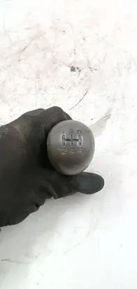 Gear lever shifter trim leather/knob