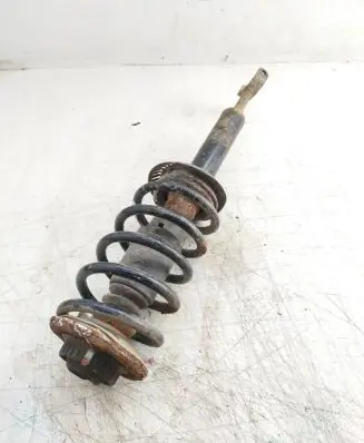 Front shock absorber with coil spring