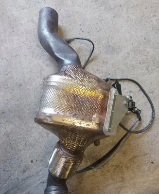 Ferrari 458 Catalyst/FAP/DPF particulate filter 321609