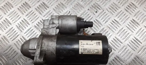 Mercedes-Benz E W212 Starter motor A6519062800 0001139065 20141111