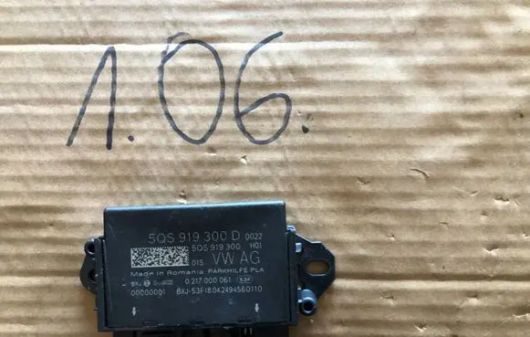 Volkswagen Golf VIII Parking PDC control unit/module 5QS919300D 5QS919300 0217000061